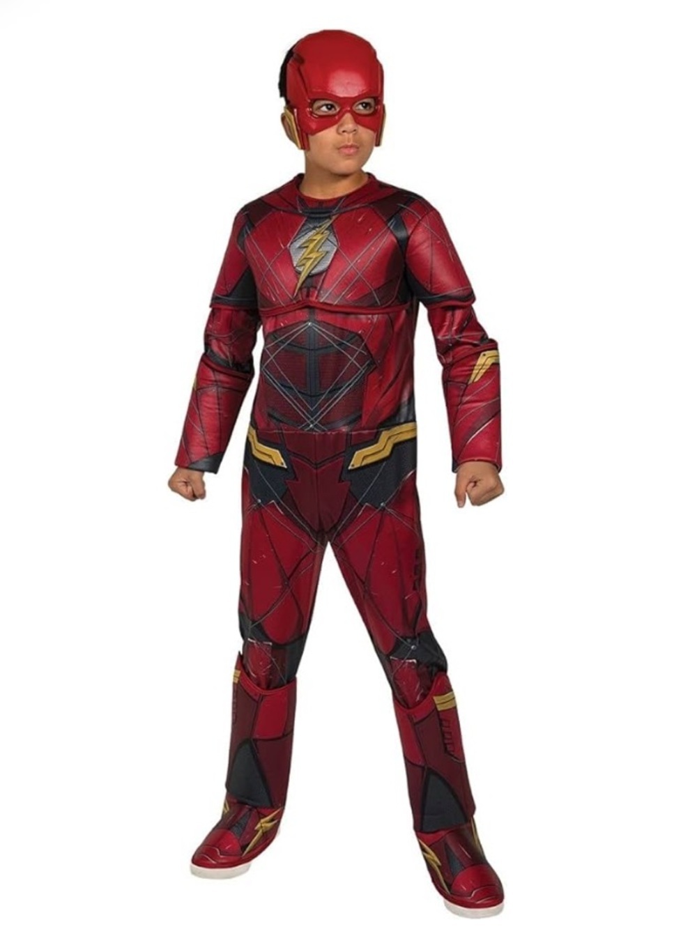 Rubie's Costume Boys Justice League Deluxe Flash Costume size 5-7 years